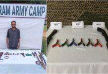 চট্টগ্রামে পৃথক সেনা অভিযানে অস্ত্র-গোলাবারুদ উদ্ধার, আটক ১