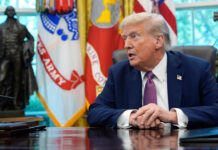 ফিলিস্তিনি গোষ্ঠীর সঙ্গে গভীর আলোচনা চলছে-বললেন ট্রাম্প