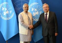 বাংলাদেশের গণতান্ত্রিক উত্তরণে জাতিসংঘ মহাসচিবের পূর্ণ সমর্থন