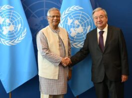 বাংলাদেশের গণতান্ত্রিক উত্তরণে জাতিসংঘ মহাসচিবের পূর্ণ সমর্থন