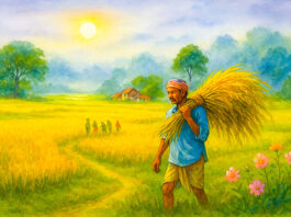 হেমন্ত নবান্নের সোনা রোদ আর শীতের আগমনী সংকেত