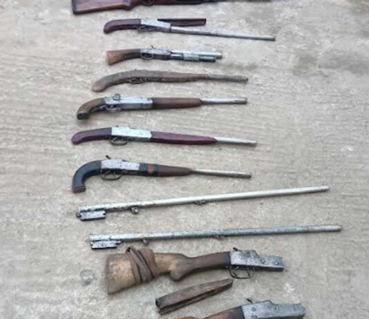 রাউজানে র্যাবের অভিযান : বিপুল অস্ত্র উদ্ধার, আটক ২