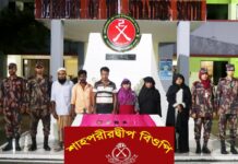 টেকনাফে মানবপাচার চক্রের ৬ সক্রিয় সদস্য আটক