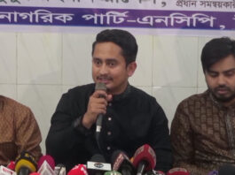 শাপলা প্রতীক নিয়েই আগামী নির্বাচনে অংশগ্রহণ করব : সারজিস আলম