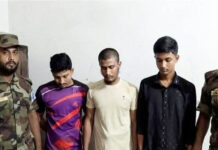 চবিতে ইয়াবা ও মাদকের সরঞ্জামসহ আটক ৩