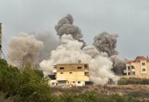 ‘হিজবুল্লাহকে’ লক্ষ্য করে লেবাননে আবারও ইসরায়েলের হামলা