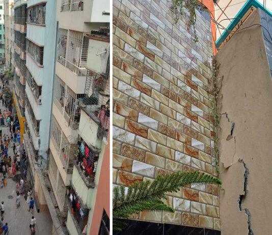 ঢাকাসহ দেশের বিভিন্ন স্থানে ভূমিকম্প, তীব্র ঝাঁকুনি