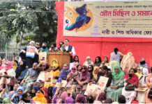 ধর্মের নামে রাজনীতির ব্যবসা করা একটি দলের হাতে নারীরা নির্যাতিত হচ্ছে : সালাহউদ্দিন আহমদ