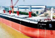 চীনে প্রস্তুত বিএসসির আরেক নতুন জাহাজ সমুদ্রে নামছে ডিসেম্বরে