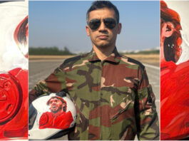 হাদির ছবি আঁকা হেলমেট পরে জাম্প করবেন বিডার আশিক চৌধুরী