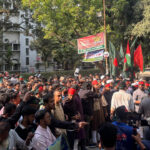 স্বরাষ্ট্র উপদেষ্টার কার্যালয় অভিমুখে ডাকসুর মার্চ শুরু