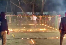 টেকনাফে আগুনে ঘেরা ব্যাডমিন্টন কোর্ট, জন্মদিন উদযাপনে পোড়ানো হলো দামি বাইক