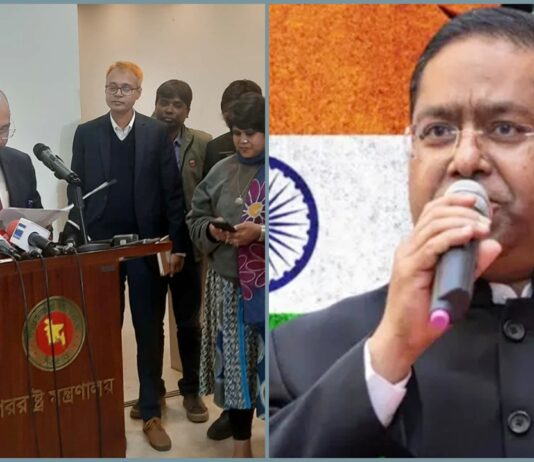 ভারতের মুখপাত্রের বক্তব্য প্রত্যাখ্যান বাংলাদেশের
