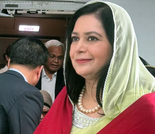 ডা. জোবায়দা রহমান ঢাকায় আসছেন