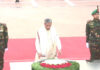 শহীদ বুদ্ধিজীবী স্মৃতিসৌধে রাষ্ট্রপতির শ্রদ্ধা