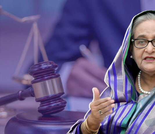 হাসিনাসহ ১৩ জনের বিরুদ্ধে অভিযোগ গঠনের আদেশ আজ