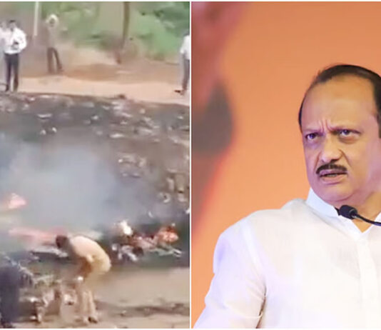 ভারতে বিমান বিধ্বস্ত হয়ে মহারাষ্ট্রের উপ-মুখ্যমন্ত্রী নিহত