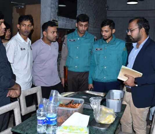 চট্টগ্রামে ভোক্তার অভিযান, ৫ প্রতিষ্ঠানকে জরিমানা