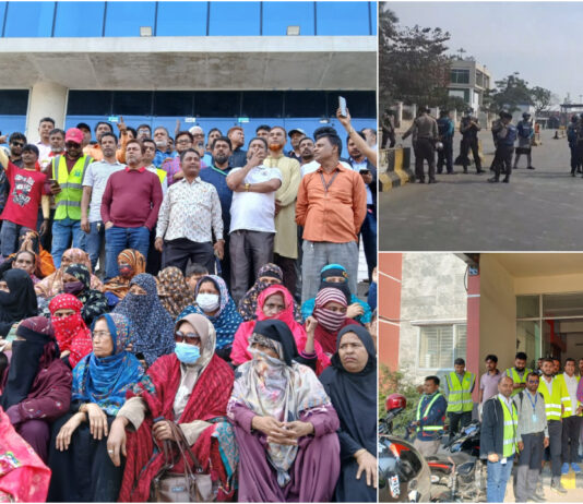 শ্রমিকদের কর্মবিরতিতে অচল চট্টগ্রাম বন্দর