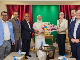 জামায়াত আমিরের সঙ্গে সাক্ষাৎ করলেন সারাহ কুক