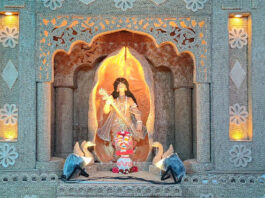 শঙ্খ-উলুধ্বনিতে মুখর মণ্ডপ, সরস্বতীপূজা আজ