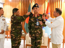 সশস্ত্র বাহিনী বিভাগের নতুন পিএসও লেফটেন্যান্ট জেনারেল মীর মুশফিকুর
