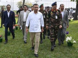 ছুটির দিনে প্রথমবার তেজগাঁওয়ে অফিস করলেন প্রধানমন্ত্রী তারেক রহমান