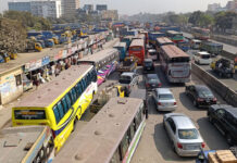 ঢাকা-চট্টগ্রাম মহাসড়কে দীর্ঘ যানজট