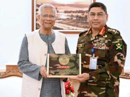 প্রধান উপদেষ্টার সঙ্গে সেনাপ্রধানের সাক্ষাৎ