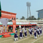 স্বাধীনতা দিবসে চট্টগ্রাম জেলা স্টেডিয়ামে কুচকাওয়াজ