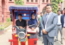 ডিসি জাহিদের উদ্যোগে প্রতিবন্ধী দম্পতির জীবনে স্বস্তি