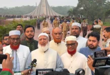 স্বাধীনতা ও সার্বভৌমত্ব রক্ষায় আল্লাহর কাছে দোয়া করেছি : জামায়াত আমির