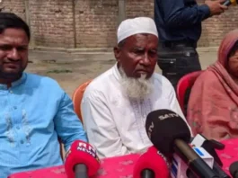 রায়ে অসন্তোষ আবু সাঈদের মা-বাবা