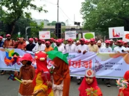 রাজধানীতে জামায়াতে ইসলামীর বৈশাখী শোভাযাত্রা