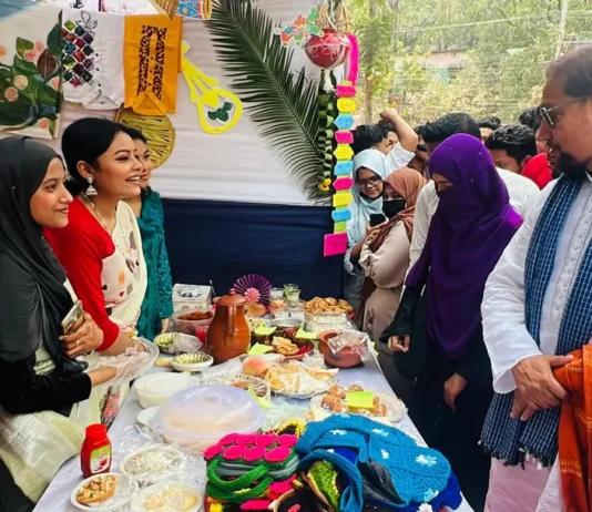 চট্টগ্রাম কলেজে পয়লা বৈশাখ উদযাপন