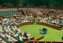 আন্দোলনকারীদের দায়মুক্তি দিয়ে জুলাই গণঅভ্যুত্থান বিল পাস