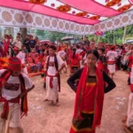 খাগড়াছড়িতে বর্ণিল শোভাযাত্রায় বৈসু ও চৈত্রসংক্রান্তিকে বরণ