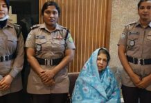 লালবাগ থানার মামলায় গ্রেপ্তার দেখানো হলো শিরীন শারমিনকে