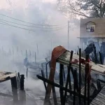 বান্দরবানে আগুনে পুড়ল ৪৮ দোকান ও বসতঘর