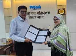 চট্টগ্রাম ওয়াসার এমডির দায়িত্ব নিলেন প্রকৌশলী সেলিম মো. জানে আলম