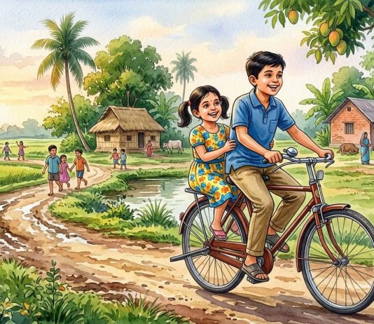 সিনথিয়ার মামার সাইকেল
