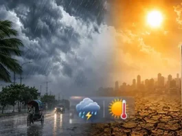 জুনে বৃষ্টিপাত কম হবে, থাকবে তাপপ্রবাহ
