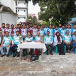 উৎসবমুখর পরিবেশে সিভাসু অফিসার সমিতির প্রীতি ফুটবল ম্যাচ অনুষ্ঠিত