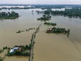 বন্যায় ক্ষতিগ্রস্ত ১৫ হাজারের বেশি বসতবাড়ি