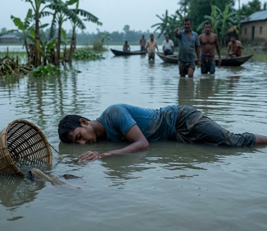 সাতকানিয়ায় বন্যার পানিতে একজনের মৃত্যু, নিখোঁজ আরও এক যুবক