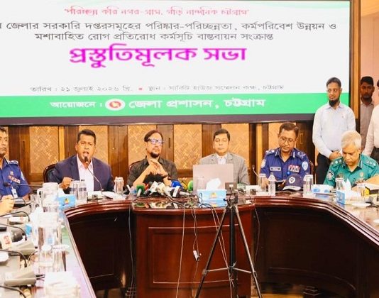 ছাদ পরিষ্কার দিয়ে শনিবার শুরু বিশেষ অভিযান