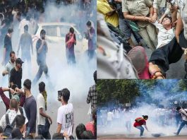 দফায় দফায় সংঘর্ষে ১১৮ পুলিশ আহত, গ্রেপ্তার ৭০