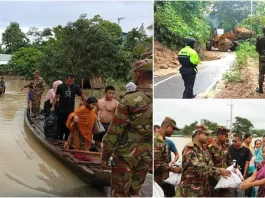পার্বত্য চট্টগ্রামে বন্যা-পাহাড়ধস: উদ্ধার ও ত্রাণ কার্যক্রমে সেনাবাহিনী