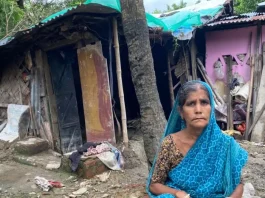বন্যায় ভেসে গেছে মাথা গোঁজার ঠাঁই, কিস্তি আদায়ে দুয়ারে এনজিও কর্মী