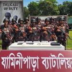 খাগড়াছড়িতে বিজিবির সঙ্গে চোরাকারবারিদের গোলাগুলি